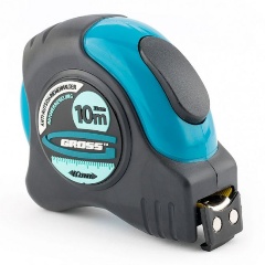 Изображение товара Рулетка GROSS 31115 Schlagfest 10 м фиксирующая с магнитным зацепом