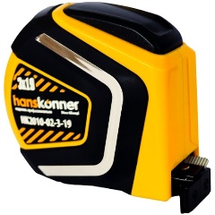 Изображение товара Рулетка Hanskonner HK2010-02-3-19, 3x19, автостоп, противоударный корпус