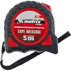 Изображение товара Рулетка MATRIX 31080, Strong, 5 м х 19 мм