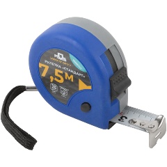 Изображение товара Рулетка "Стандарт" 7,5 м x 25 мм MOS 16987М