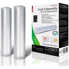 Изображение товара Рулоны для вакуумного упаковщика CASO VC 20*600 (2 шт.)