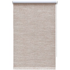 Изображение товара Рулонная штора DECOFEST Блэкаут Каролина коричневый 160x175