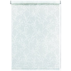 Изображение товара Рулонная штора Эскар Сакура 90х160 голубая светопроницаемая с механизмом