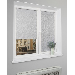 Изображение товара Рулонная штора LM DECOR Blackout Эстель 87-08 52х160 см светло-серая