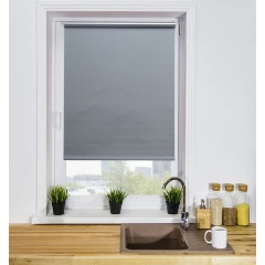 Изображение товара Рулонная штора LM DECOR BLACKOUT светоотражающая 120х170 серый блэкаут