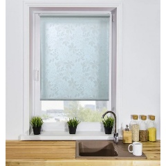 Изображение товара Рулонная штора LM DECOR Флауэр 45-01 белый 52х160