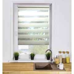 Изображение товара Рулонная штора LM DECOR День-Ночь Грация 10-09 лён 38х160