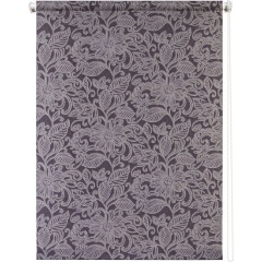 Изображение товара Рулонная штора УЮТ Ажур 70х175, графит — легко регулировать свет и создавать уют