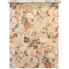 Изображение товара Рулонная штора УЮТ Челси 180х175, бежевый - стиль и комфорт