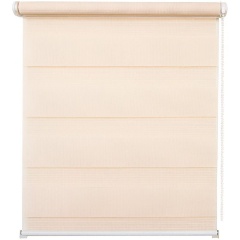 Изображение товара Рулонная штора УЮТ День-Ночь Канзас 67х160 персиковый для окон