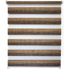 Изображение товара Рулонная штора УЮТ День-Ночь Рафаэлло 70х160 каштановая