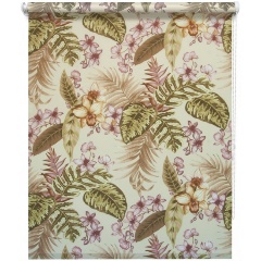 Изображение товара Рулонная штора УЮТ Каледония 140x175 бежевый ткань оксфорд Россия