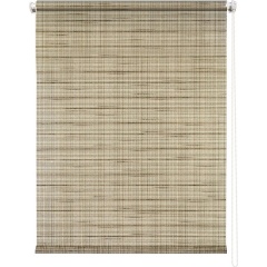 Изображение товара Рулонная штора УЮТ Рига 57х175 коричневая для окон и интерьера
