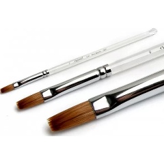 Изображение товара Кисть для геля RuNail Professional Gel Red Sable GBF №6 №0181