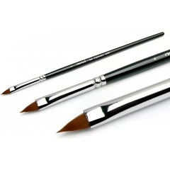 Изображение товара Кисть для геля RuNail Professional Gel Synthetic GNO №4 №0164