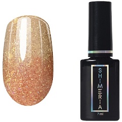 Изображение товара Гель-лак RuNail Shimeria Thermo №7256 золото 7 мл с эффектом термо и голографика