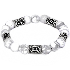 Изображение товара Рунический браслет АМУЛЕТИКА BSR088 Усиление интуиции, 10 мм