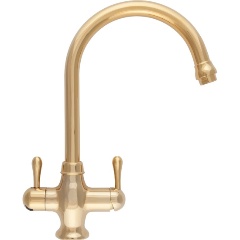 Изображение товара Кран atoll NKD0312BG-L золото (Bright Golden) смеситель + питьевая