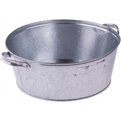 Изображение товара Таз RUSSIAN LOOK оцинкованный 13 литров 67585