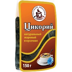 Изображение товара Цикорий Русский жареный в кусочках натуральный 150 г - полезный напиток