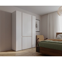 Изображение товара Шкаф РВК распашной Сура 2 (1200х2100х480) Белый/сонома