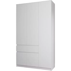 Изображение товара Шкаф РВК распашной Сура (3 ств. 1ящ.) 1200х2100х480 Белый
