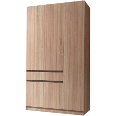 Изображение товара Шкаф РВК распашной Сура 1200х2100х480 цвет Сонома для одежды и белья