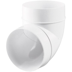 Изображение товара Колено РВС 90" для круглых каналов d 100 мм