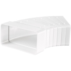 Изображение товара Колено РВС разноугловое 3-48" горизонтальное для прямоугольных каналов 60*204 мм