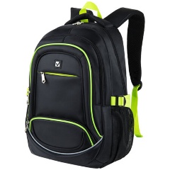 Изображение товара Рюкзак BRAUBERG 270761 универсальный 3 отделения черный 46х31х18см