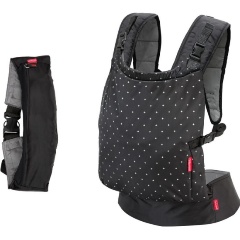 Изображение товара Рюкзак-кенгуру Infantino для переноски малыша на молнии, чёрный, 005308