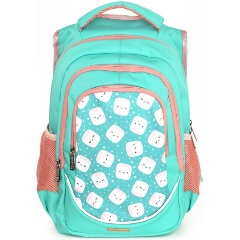 Изображение товара Рюкзак Schoolformat SOFT 3 MARSHMALLOW 22 л бирюзовый 40х28х20 см мягкий 3 отделения