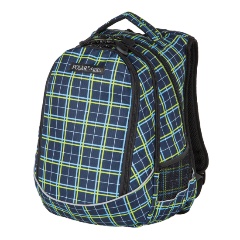 Изображение товара Рюкзак школьный Polar 18301, синий 17 л (в клетку)