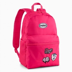 Изображение товара Спортивный рюкзак PUMA Patch Backpack из полиэстера фуксия для активных людей