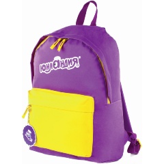 Изображение товара Рюкзак ЮНЛАНДИЯ с брелоком, фиолетовый, 44х30х14 см, 227955