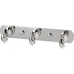 Изображение товара Вешалка с 3-мя крючками РЫЖИЙ КОТ "Дельфины" SSA-015-3