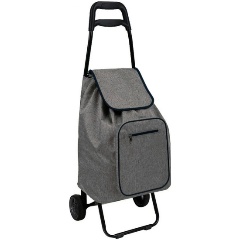 Изображение товара Тележка с сумкой РЫЖИЙ КОТ Park MTB-01 Графит 30 кг, легкая и вместительная