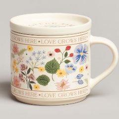 Изображение товара Кружка с крышкой LEFARD Spring flowers 390мл