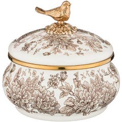 Изображение товара Сахарница AGNESS эмалированная, серия "royal garden" 850 mл. 950-093