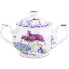 Изображение товара Сахарница Elan Gallery NEW BONE CHINA "Лаванда" 420150, 380мл