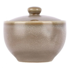 Изображение товара Сахарница Kunstwerk «Агава» с крышкой, 200 мл, матовый, зеленый (03174567), 4шт