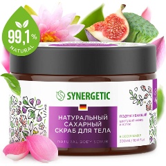 Изображение товара Сахарный скраб для тела SYNERGETIC подтягивающий, 300мл