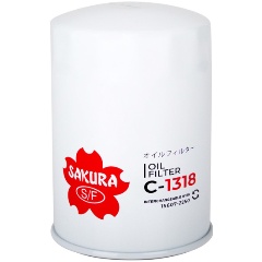 Изображение товара Масляный фильтр SAKURA для HINO C1318 надежная очистка масла от грязи