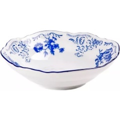 Изображение товара Салатник BERNADOTTE круглый, декор "Синяя Роза", 16 см. (P1750675JQZ7024074)