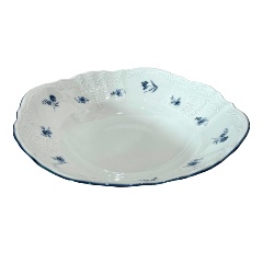 Изображение товара Салатник BERNADOTTE круглый 25 см Синие мелкие цветы