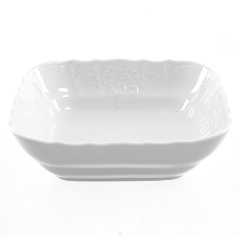 Изображение товара Салатник Bernadotte квадратный 16 см фарфор белый для сервировки