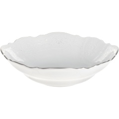 Изображение товара Салатник круглый Bernadotte "Деколь, отводка платина" 19 см