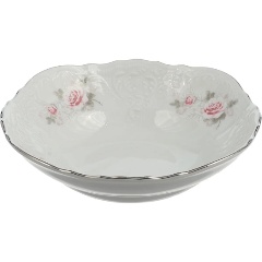 Изображение товара Салатник Bernadotte "Бледные розы отводка платина" 16 см, P1750675JQZ5396021