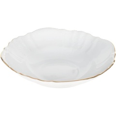 Изображение товара Салатник Bernadotte 25 см с золотой отводкой для сервировки