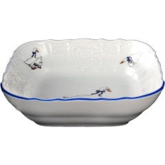 Изображение товара Салатник квадратный Bernadotte "Гуси" 16 см